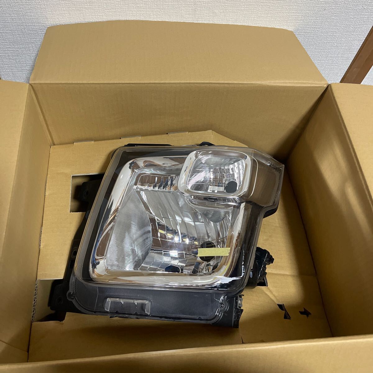 美品 ワゴンR MH55S ハイブリッド ヘッドライト 左 左側 LED