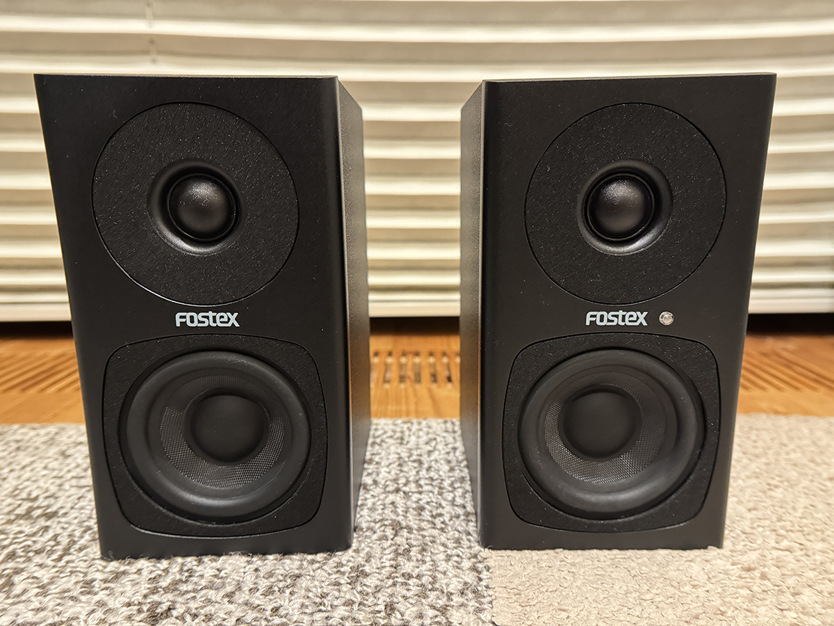 動作確認済み】【中古美品】FOSTEX フォステクス PM0.3H(B) ブラック 