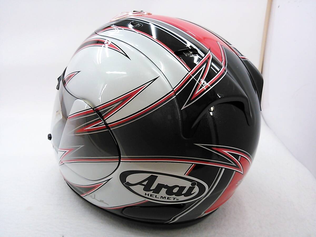 美品 Arai アライ RAPIDE-SR ラパイドSR SPIRAL スパイラル L 美品 Arai アライ RAPIDE-SR ラパイドSR SPIRAL スパイラル L