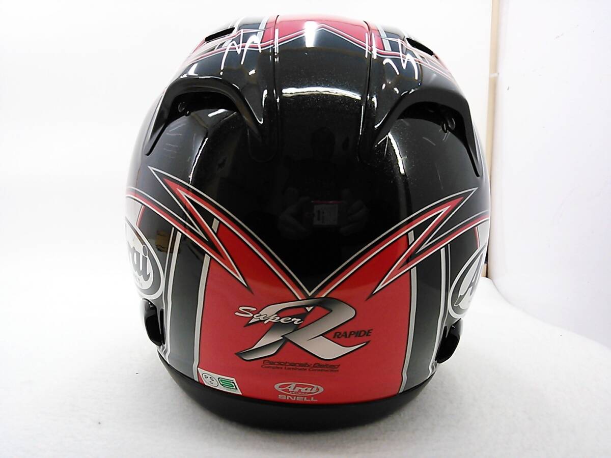 美品 Arai アライ RAPIDE-SR ラパイドSR SPIRAL スパイラル L 美品 Arai アライ RAPIDE-SR ラパイドSR SPIRAL スパイラル L