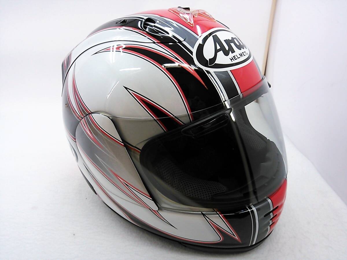 美品 Arai アライ RAPIDE-SR ラパイドSR SPIRAL スパイラル L 美品 Arai アライ RAPIDE-SR ラパイドSR SPIRAL スパイラル L