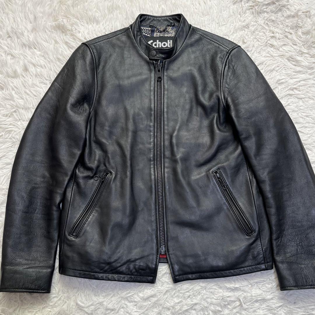 Yahoo!オークション - 極美品 schott ショット×TK シングル Yahoo!オークション - 極美品 schott ショット×TK シングル