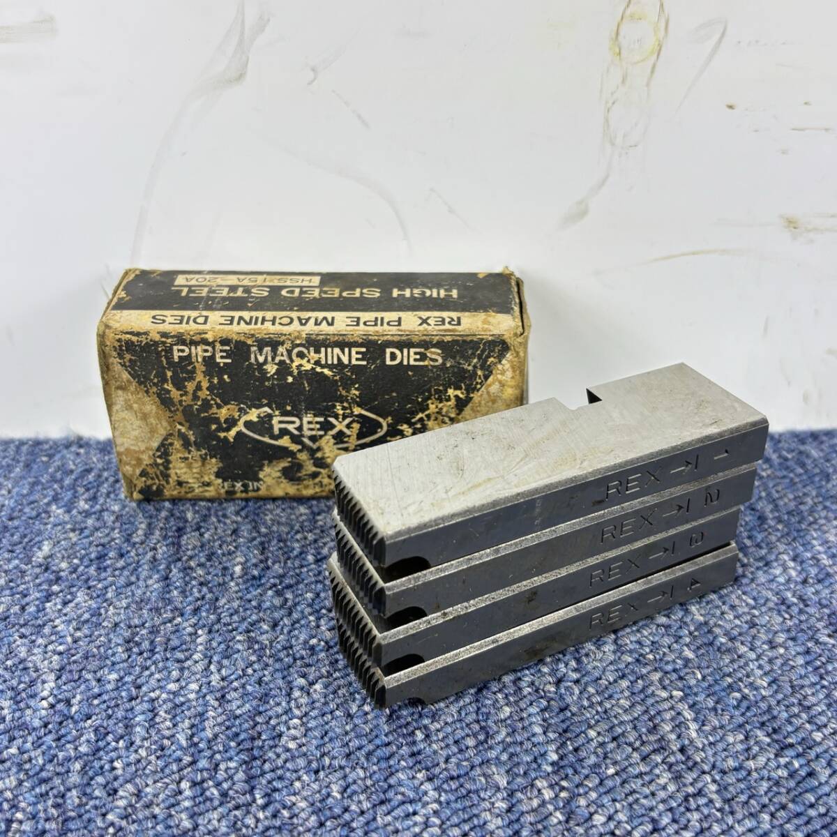 【ほぼ未使用品】REX レッキス 自動切上チェーザ 166007 /ACHSS 1/2B-3/4B/BSPT 15A‐20A/ステンレス管用 消耗品 切削工具 953