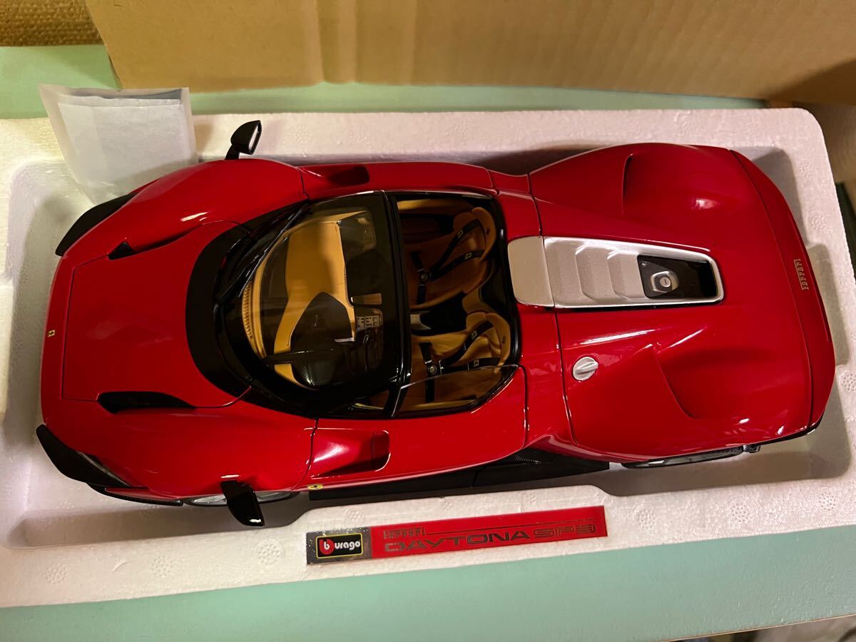 新品未使用 1/18 フェラーリデイトナSP3(シグネチャーシリーズ 新品未使用 1/18 フェラーリデイトナSP3(シグネチャーシリーズ