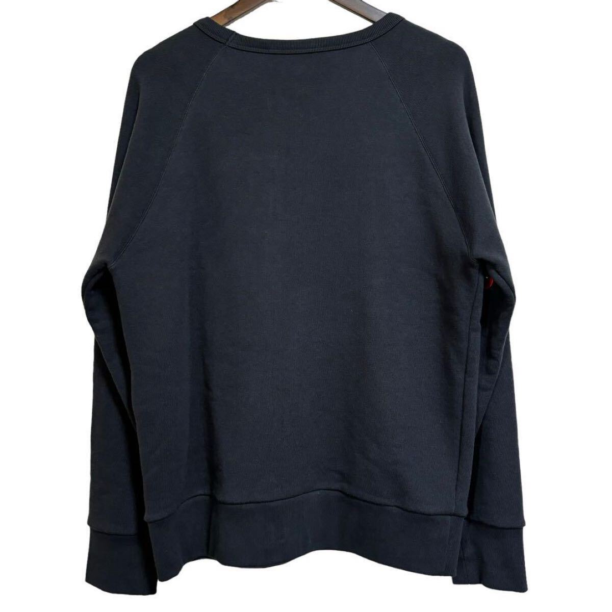 極美品 GUCCI グッチ トレーナー #S オールドロゴ ブラック スウェット 