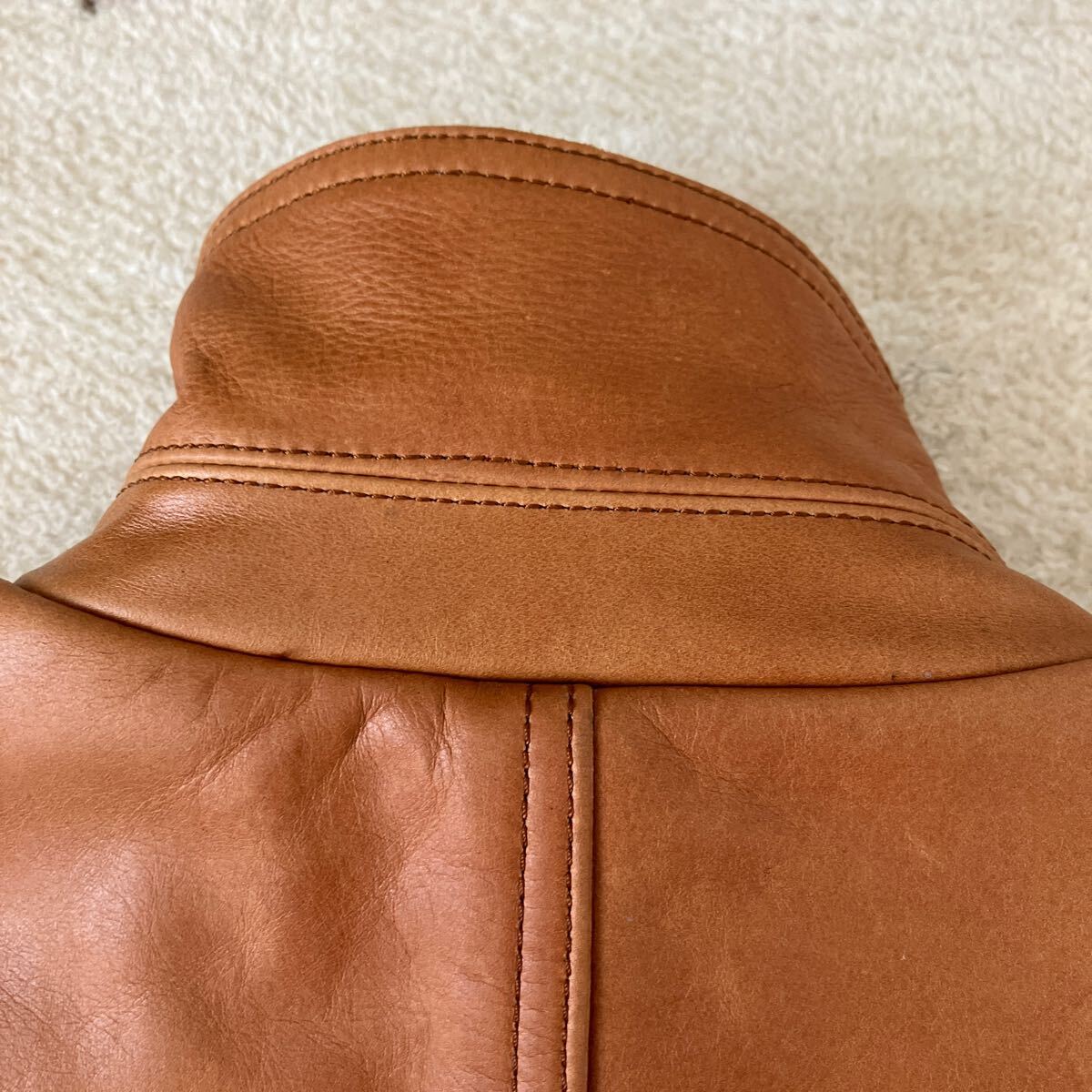 291295=homme カウハイド シングルライダース レザージャケット 291295=homme カウハイド シングルライダース レザージャケット
