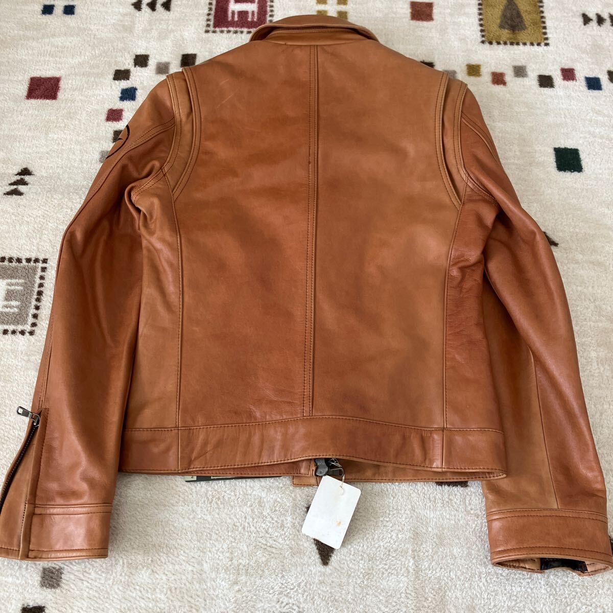 291295=homme カウハイド シングルライダース レザージャケット 291295=homme カウハイド シングルライダース レザージャケット