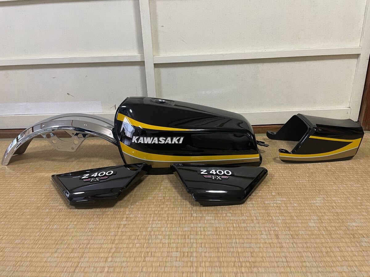 Yahoo!オークション - Z400FX 外装セット カワサキ タイガー Yahoo!オークション - Z400FX 外装セット カワサキ タイガー