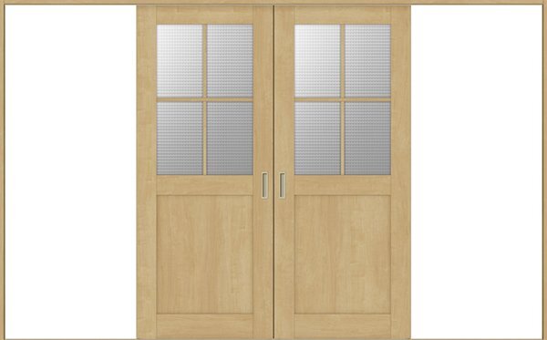 室内建具 LIXIL 引分け戸 W3253×H2023 (3220) LGH 格子付 室内建具 LIXIL 引分け戸 W3253×H2023 (3220) LGH 格子付
