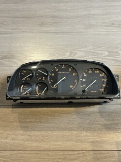 【希少】FC3C RX-7 RX7 サバンナ 純正 ノーマル スピードメーター オレンジ ブラック デッドストック FC3S カブリオレ