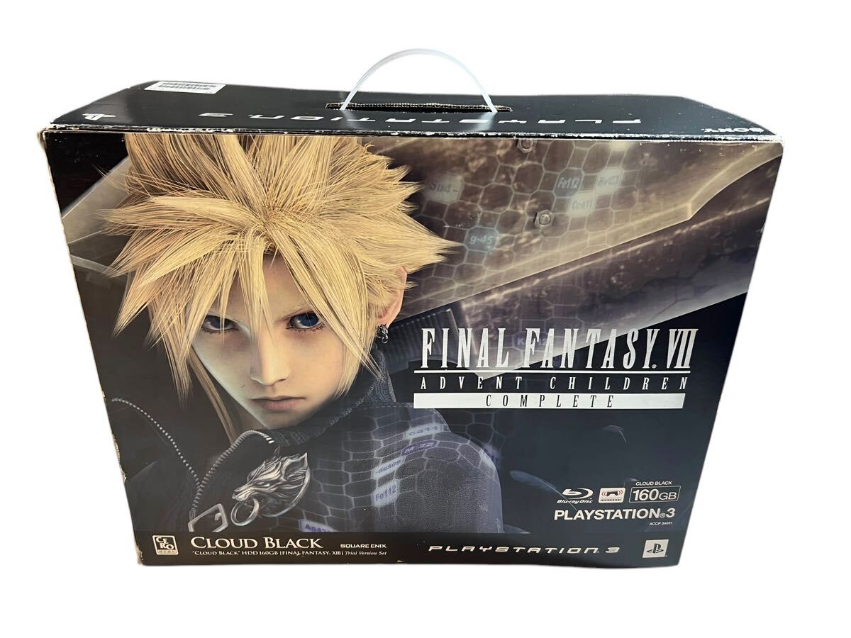 ps3 本体　PlayStation3 ファイナルファンタジー　クラウドブラック