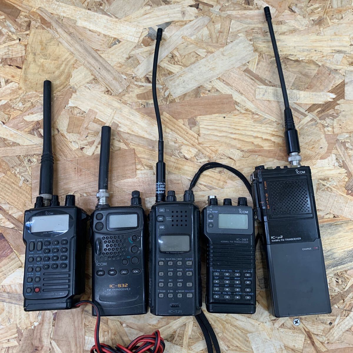 アイコム icom IC-S22 受信範囲拡大改造済 取扱説明書付き2台