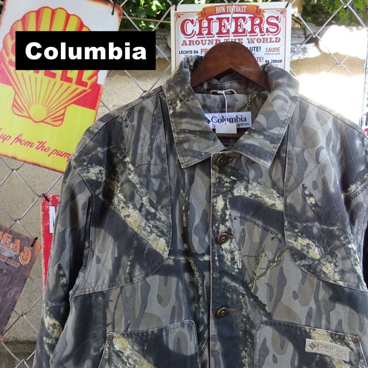 Columbia コロンビア ハンティング ジャケット L サイズ リアル Columbia コロンビア ハンティング ジャケット L サイズ リアル