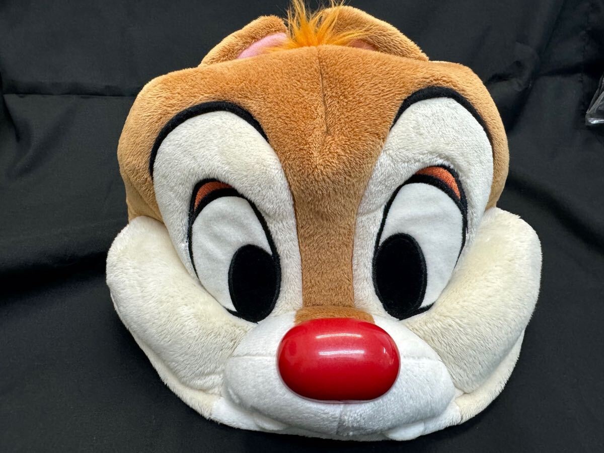【P10】チップとデール デール ファンキャップ 被り物 ディズニー Disney chip&dale