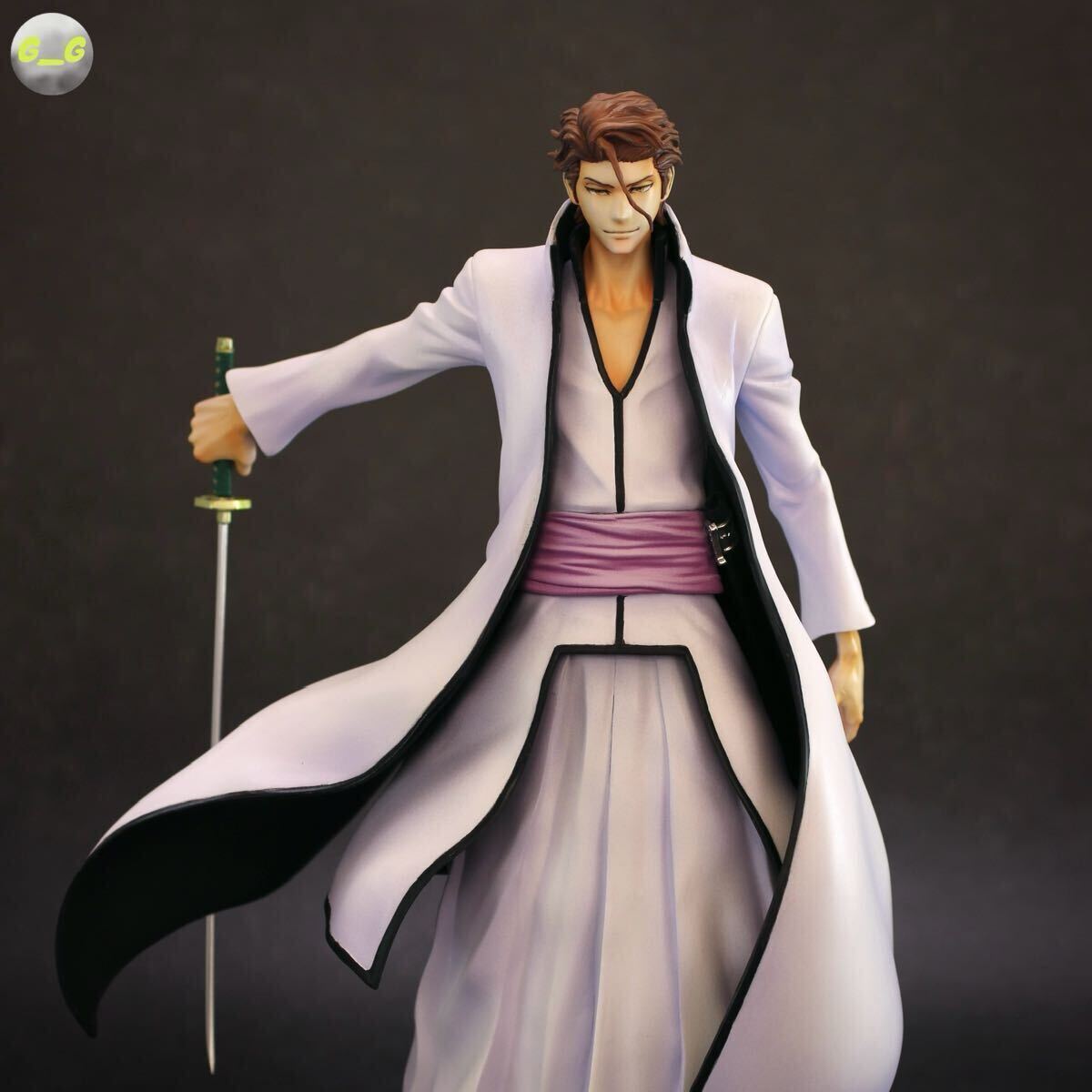 Bibian 比比昂- リペイント一番くじBLEACH 20th B賞藍染惣右介 Bibian 比比昂- リペイント一番くじBLEACH 20th B賞藍染惣右介