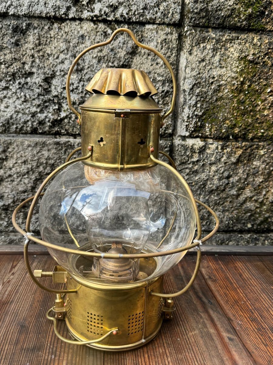 ☆保管品/日本船燈/マリンランプ/ボートランプ/BOAT LAMP/石油