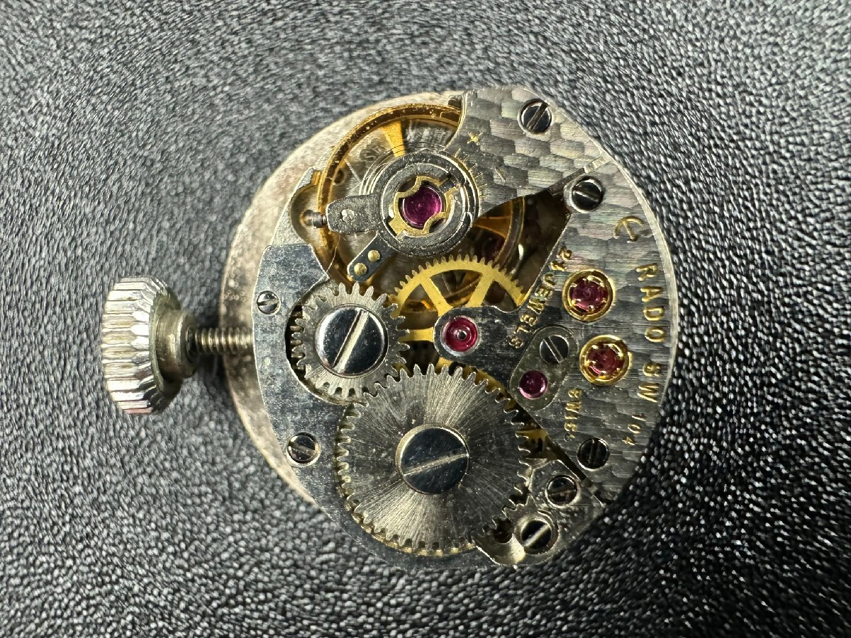 部品取り 時計 ラドー RADO スイス製 機械式 手巻き 21石 ムーブメント movement Cal: SW104
