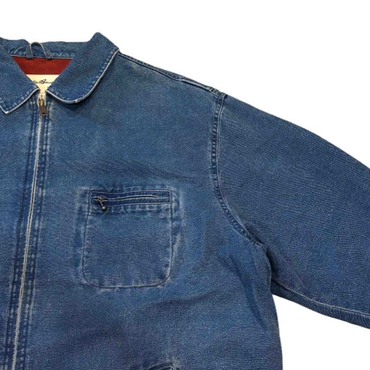 90s】 00s Eddie Bauer エディーバウアー デニム スイングトップ 90s】 00s Eddie Bauer エディーバウアー デニム スイングトップ