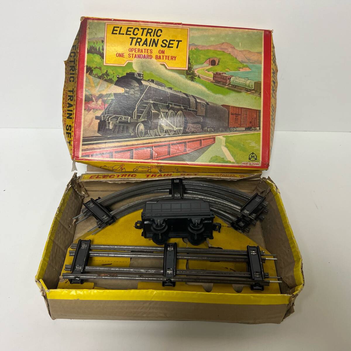 ELECTRIC　TRAIN　SET　日本製　機関車　おもちゃ　玩具　昭和レトロ