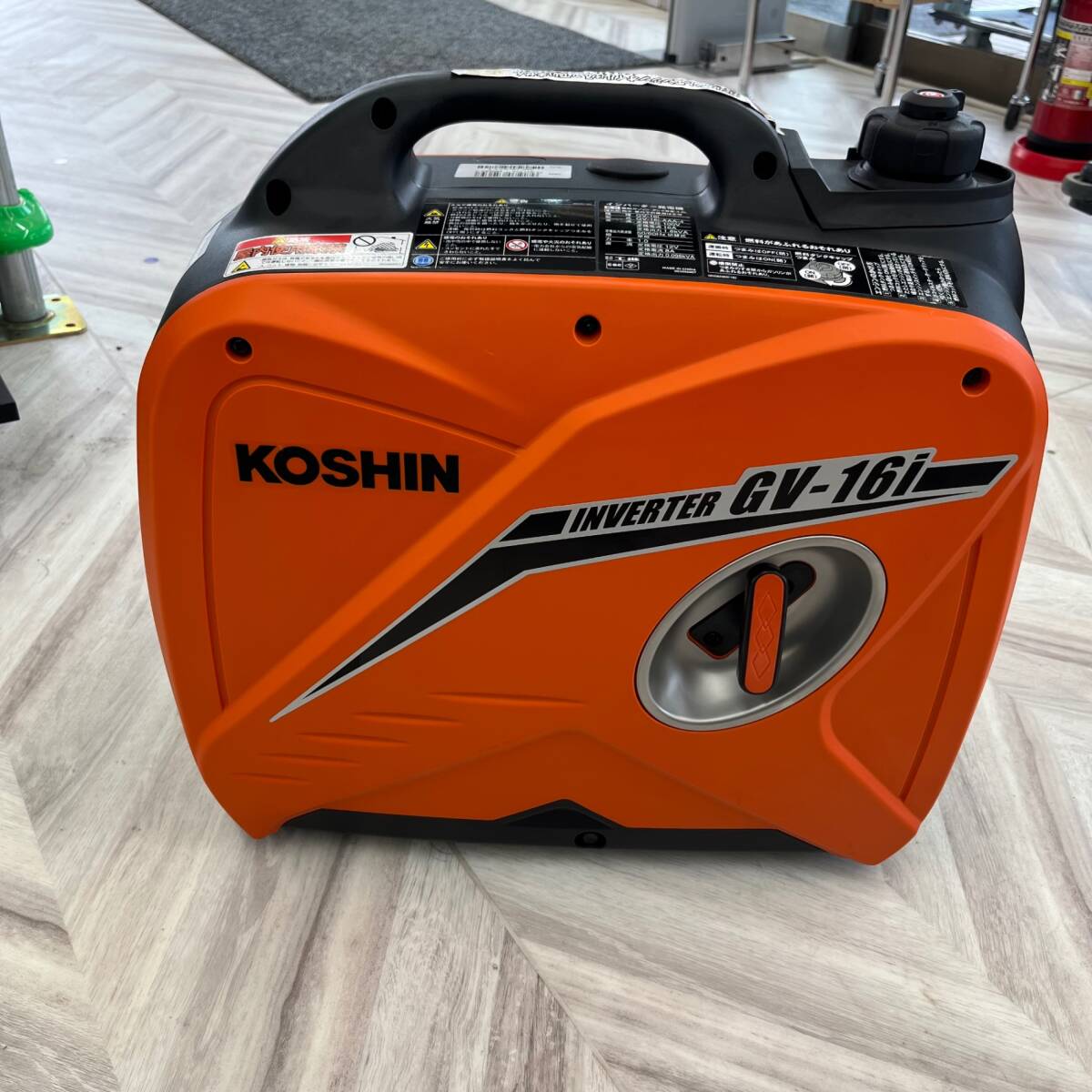 19go【未使用品】☆工進(KOSHIN) インバーター発電機 GV-16i 箱無し