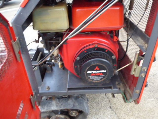 三菱除雪機MSR680HCガソリンエンジン中古稼働品!キャタピラー