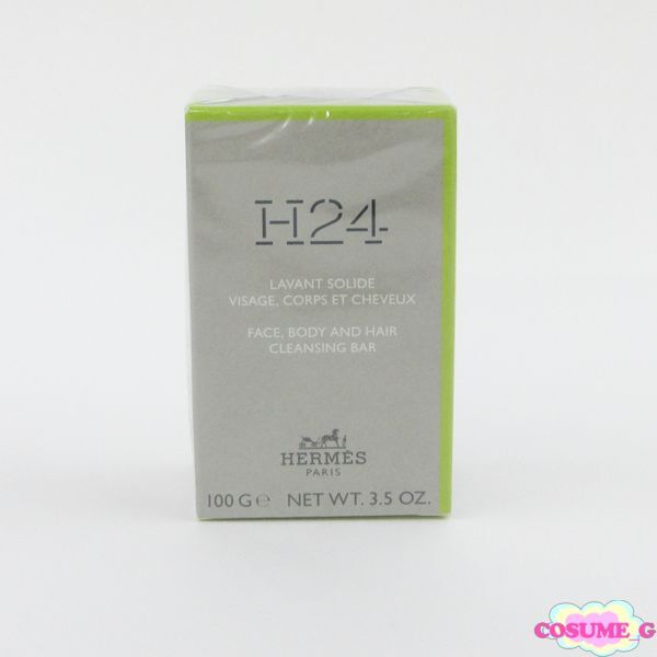 エルメス H24 フェイス ボディー ヘア ソリッドクレンジング バー 100g 未開封 C293