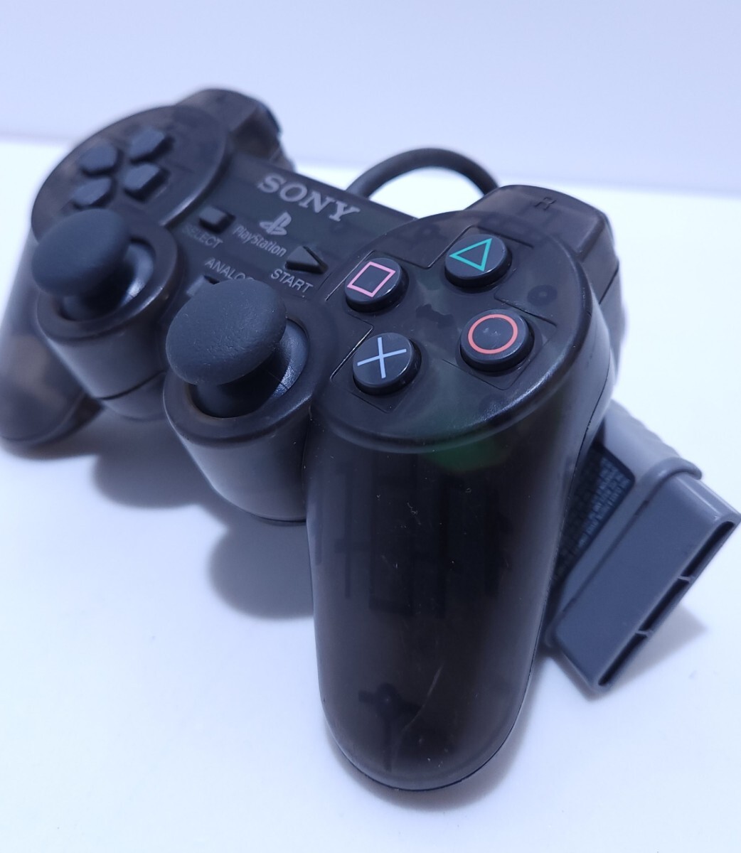 美品/動作品 SONY ソニー プレイステーションPS1コントローラ デュアルショック 動作確認済み SCPH-1200 希少品(A-35)
