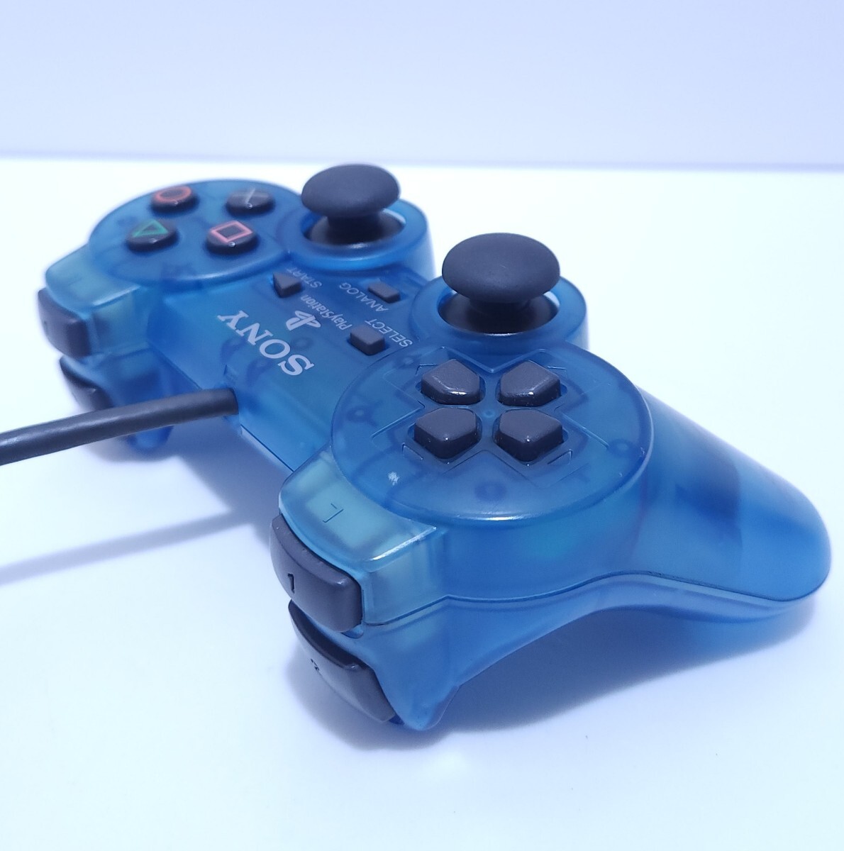  прекрасный товар / рабочий товар SONY Sony PlayStation PS1 управление двойной амортизаторы рабочее состояние подтверждено SCPH-1200 редкий товар (K-34)