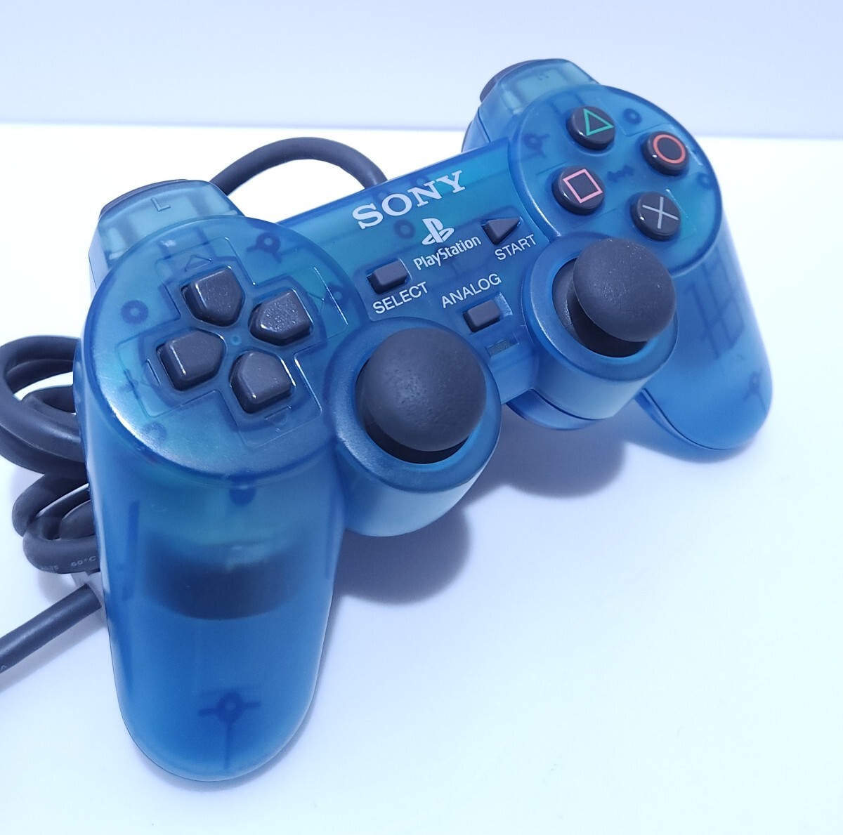  прекрасный товар / рабочий товар SONY Sony PlayStation PS1 управление двойной амортизаторы рабочее состояние подтверждено SCPH-1200 редкий товар (K-34)