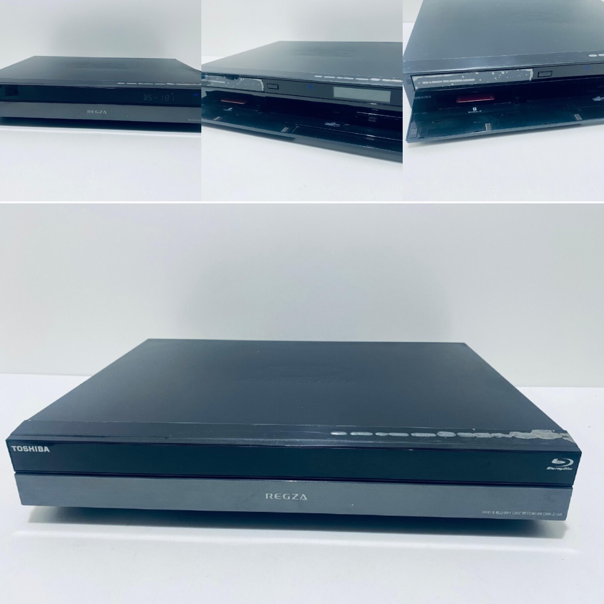 美品,12年,東芝/REGZA,HDD/BDレコーダー,DBR-Z160,2番組同時録畫,3D対応機 パワーを確認 動作未確認 (K-15)