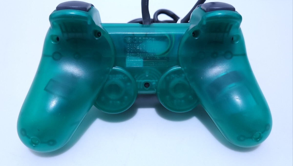  прекрасный товар / рабочий товар SONY Sony PlayStation PS1 управление двойной амортизаторы рабочее состояние подтверждено SCPH-1200 редкий товар (A-34)