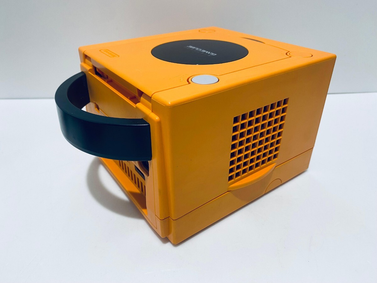  прекрасный товар / рабочий товар GC Game Cube orange корпус (DOL-001) nintendo Nintendo GameCube + игра soft комплект редкий товар (K-22)