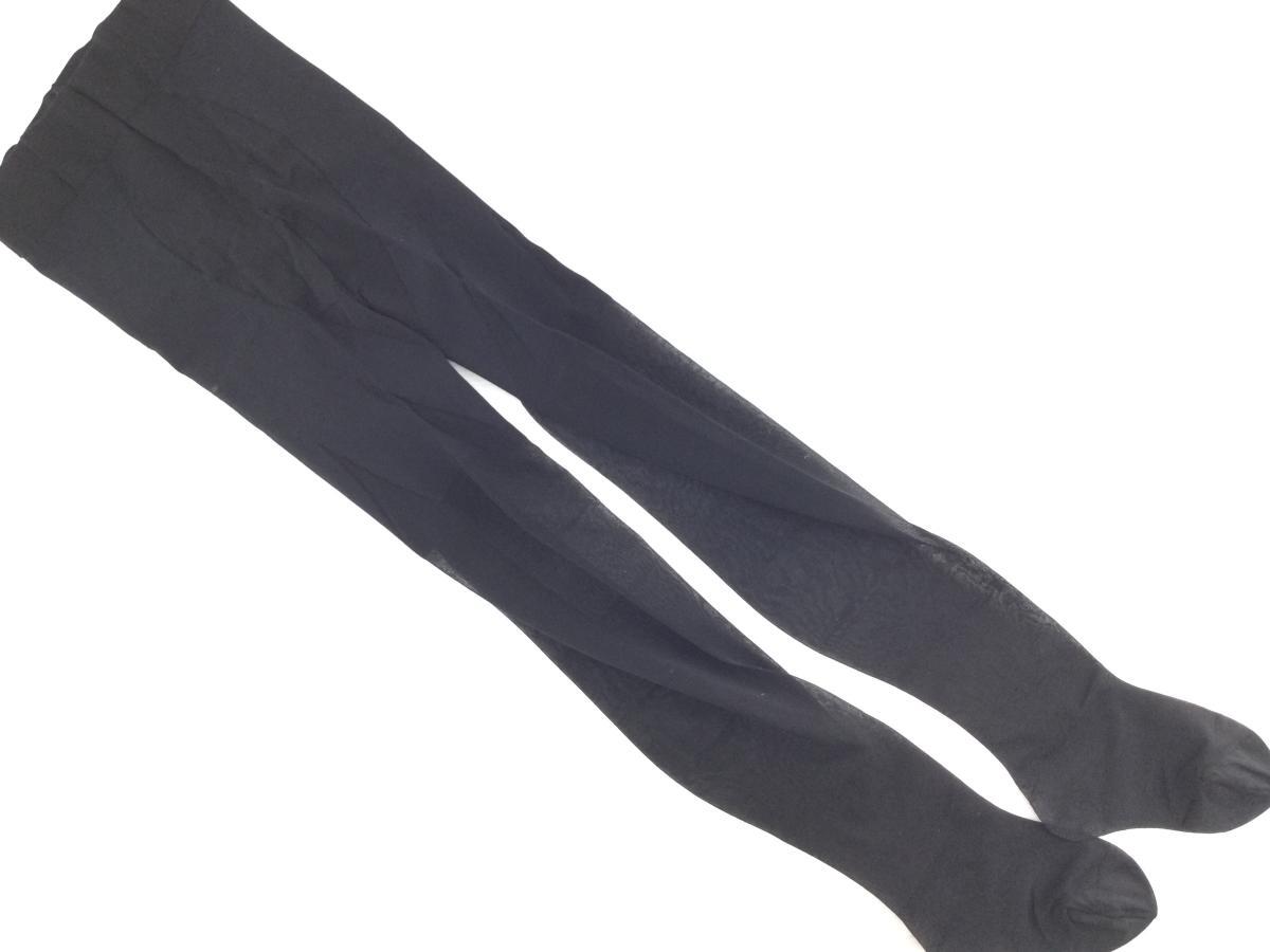 シンクロボーテ アクアシェイプ 着圧ストッキング 武田美保プロデュース M-L ブラック 送料250円