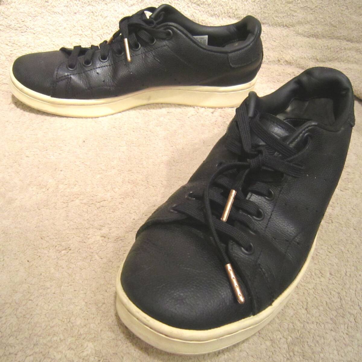 STAN SMITH H "BLACK CHALK WHITE" GX6297 （コアブラック/コアブラック/チョークホワイト）