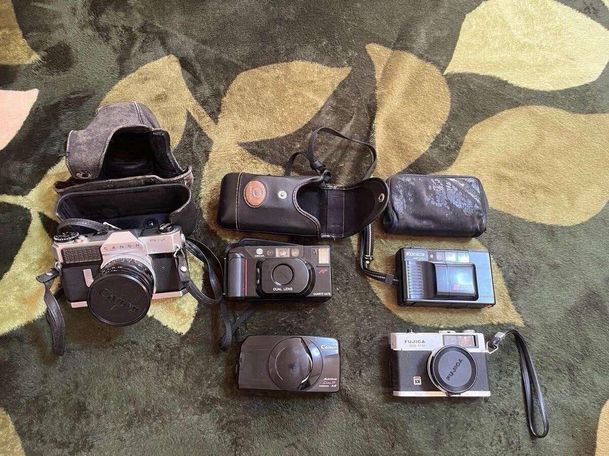 Canon Autoboy Luna35 Canon RM MINOLTA AF Konica MG/D FUJICA 35FS камера 