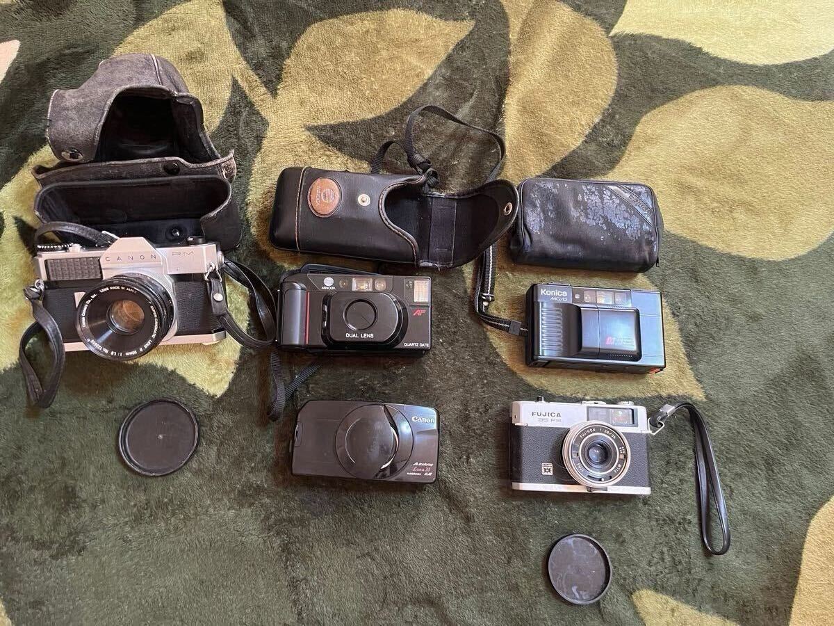 Canon Autoboy Luna35 Canon RM MINOLTA AF Konica MG/D FUJICA 35FS камера 