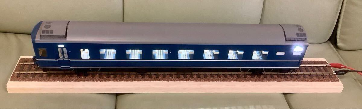 OJゲージ】U-TRAINS製 国鉄24系寝台客車 1/45thスケール 24mm