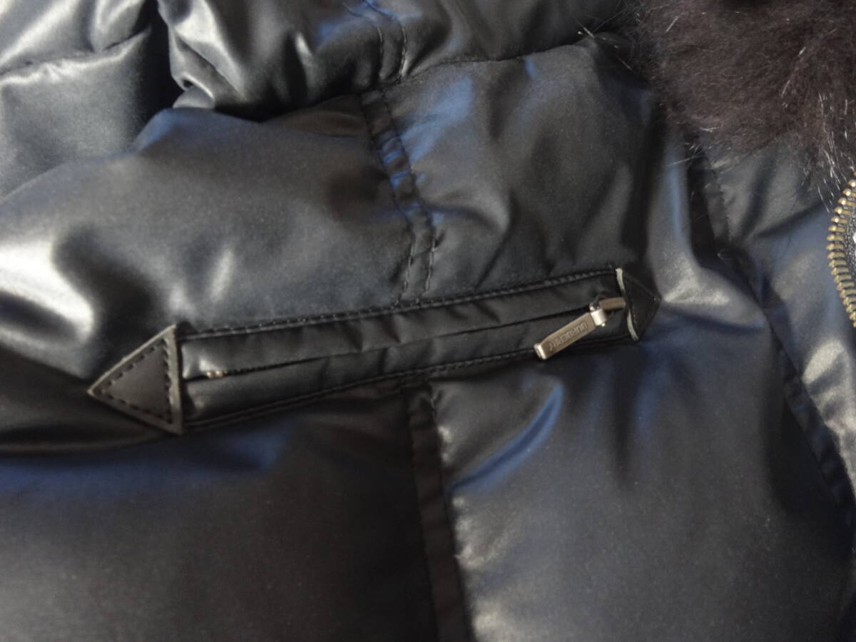 10-k000 превосходный товар Burberry Black Label 3WAY пуховик L