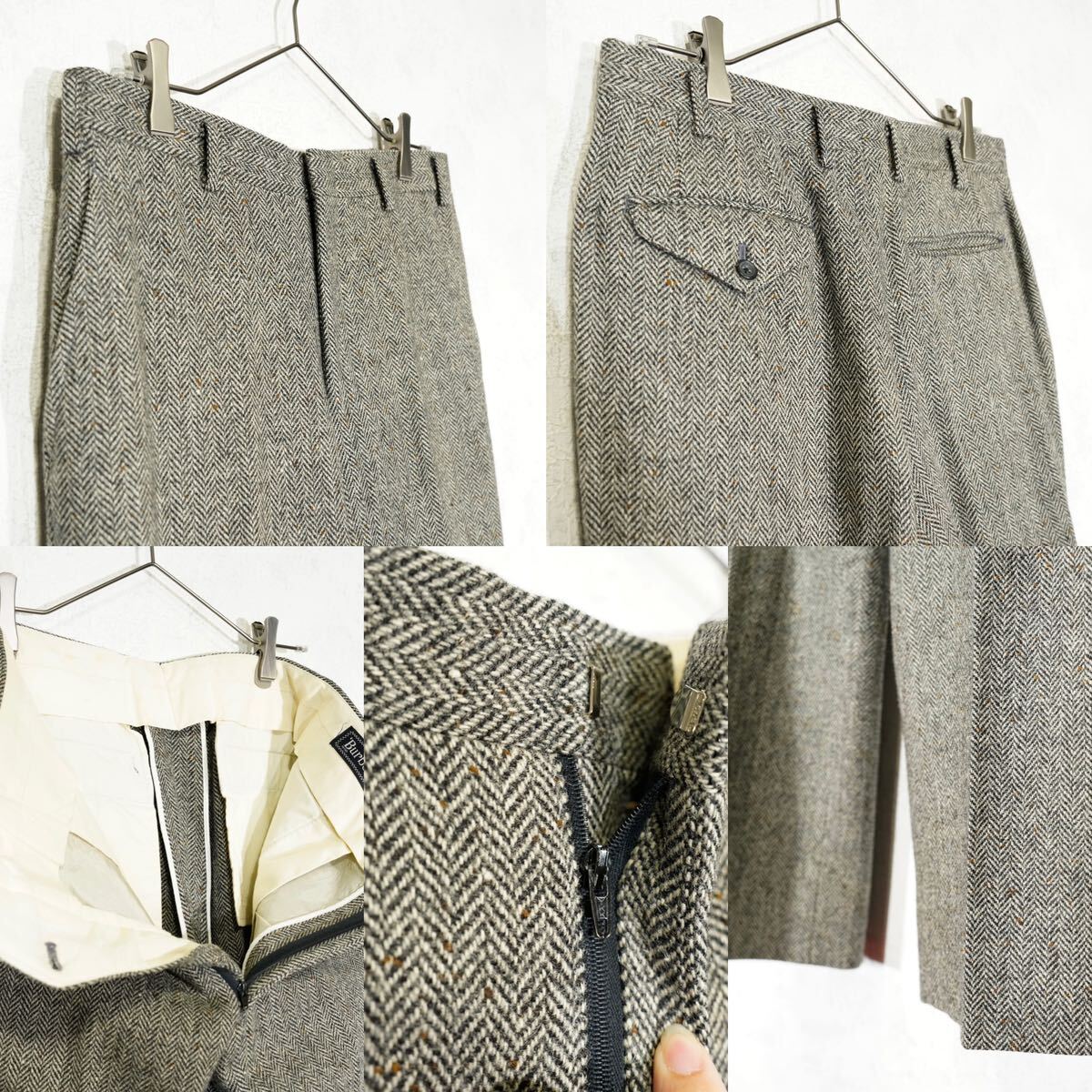 Burberrys TWEED WOOL DESIGN SET UP SUIT/バーバリーズツイード Burberrys TWEED WOOL DESIGN SET UP SUIT/バーバリーズツイード