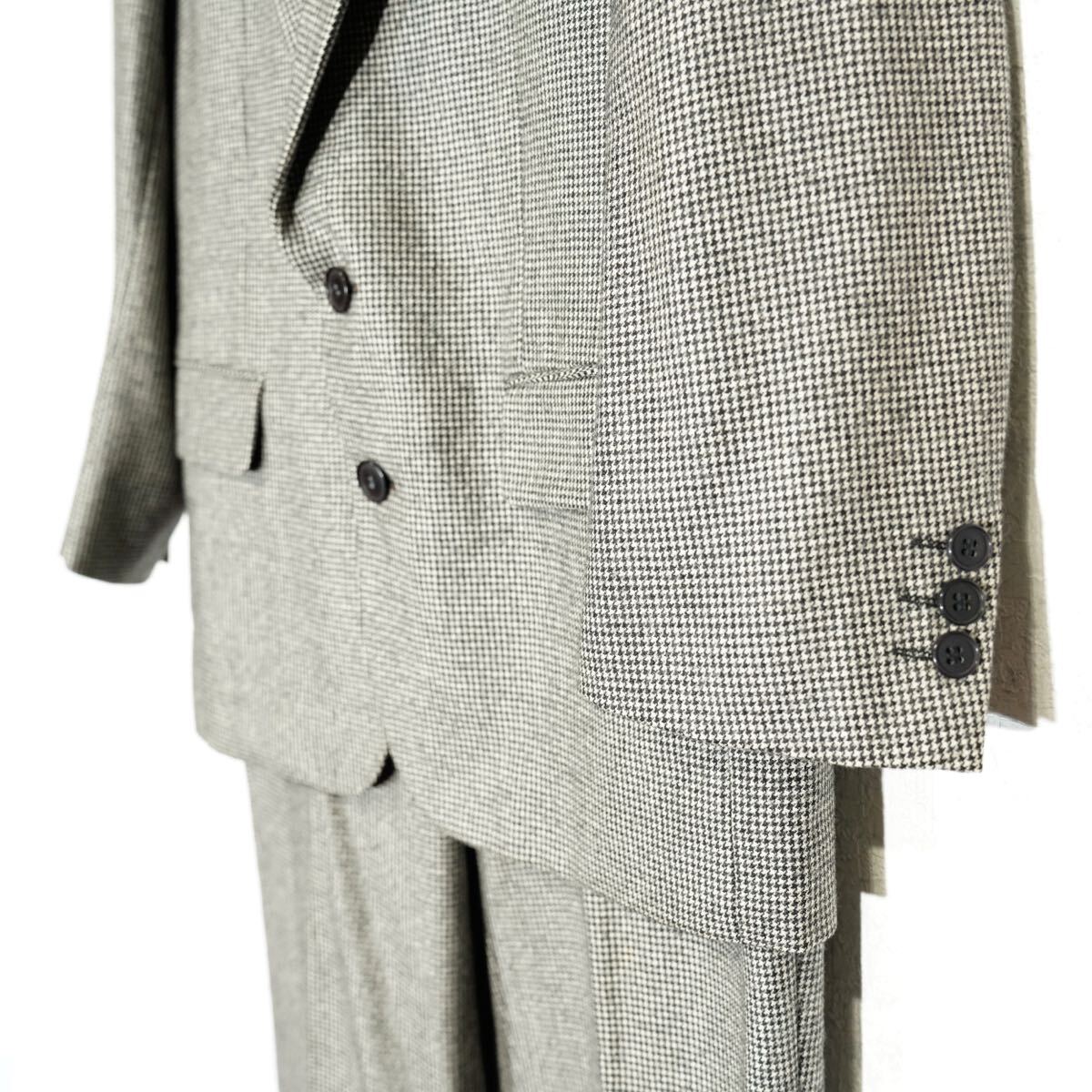 YVES SAINT LAURENT HOUNDTOOTH PATTERNED DESIGN SET UP SUIT YVES SAINT LAURENT HOUNDTOOTH PATTERNED DESIGN SET UP SUIT