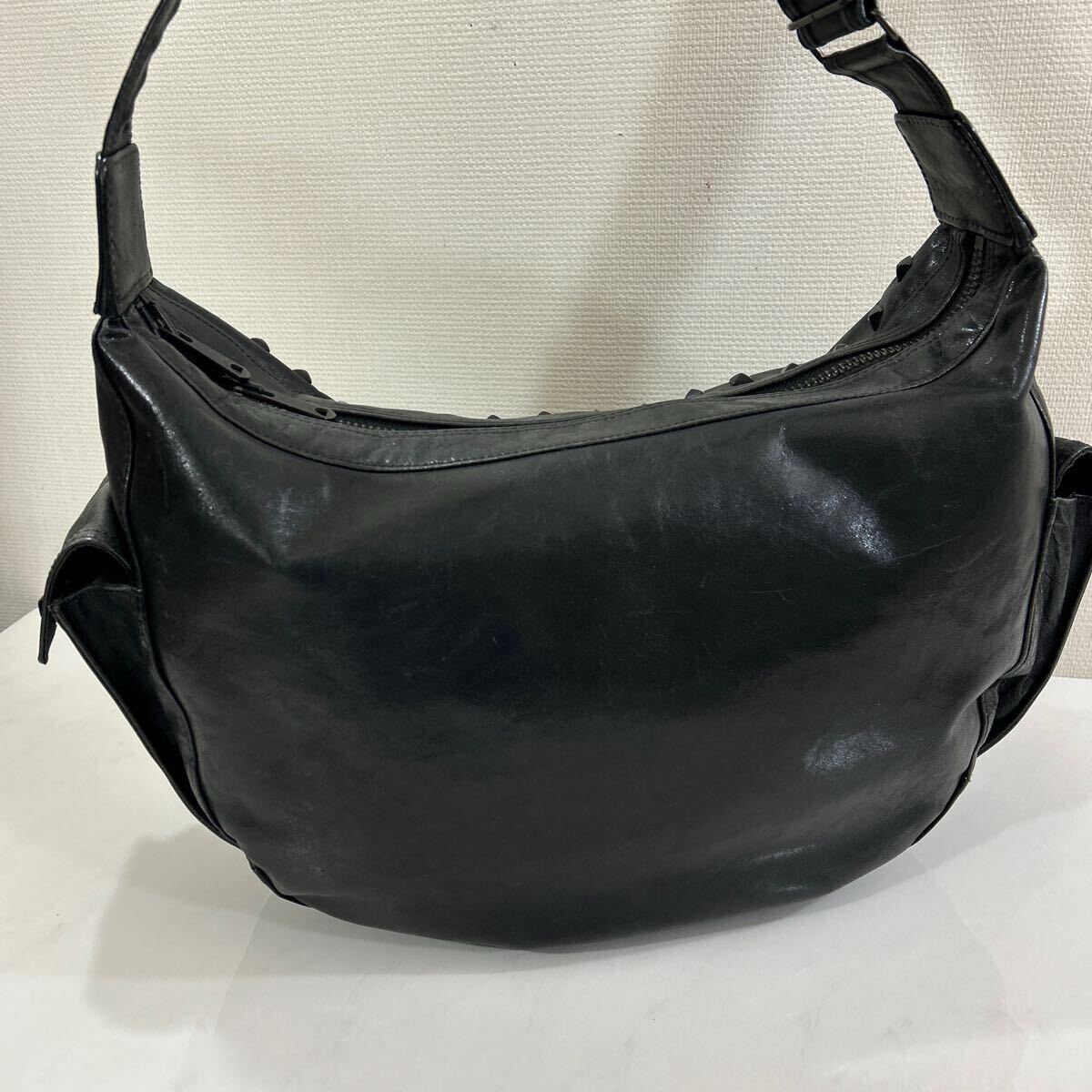 ポーター PORTER ZOZO コラボ レザー スタッズ ショルダーバッグ ポーター PORTER ZOZO コラボ レザー スタッズ ショルダーバッグ