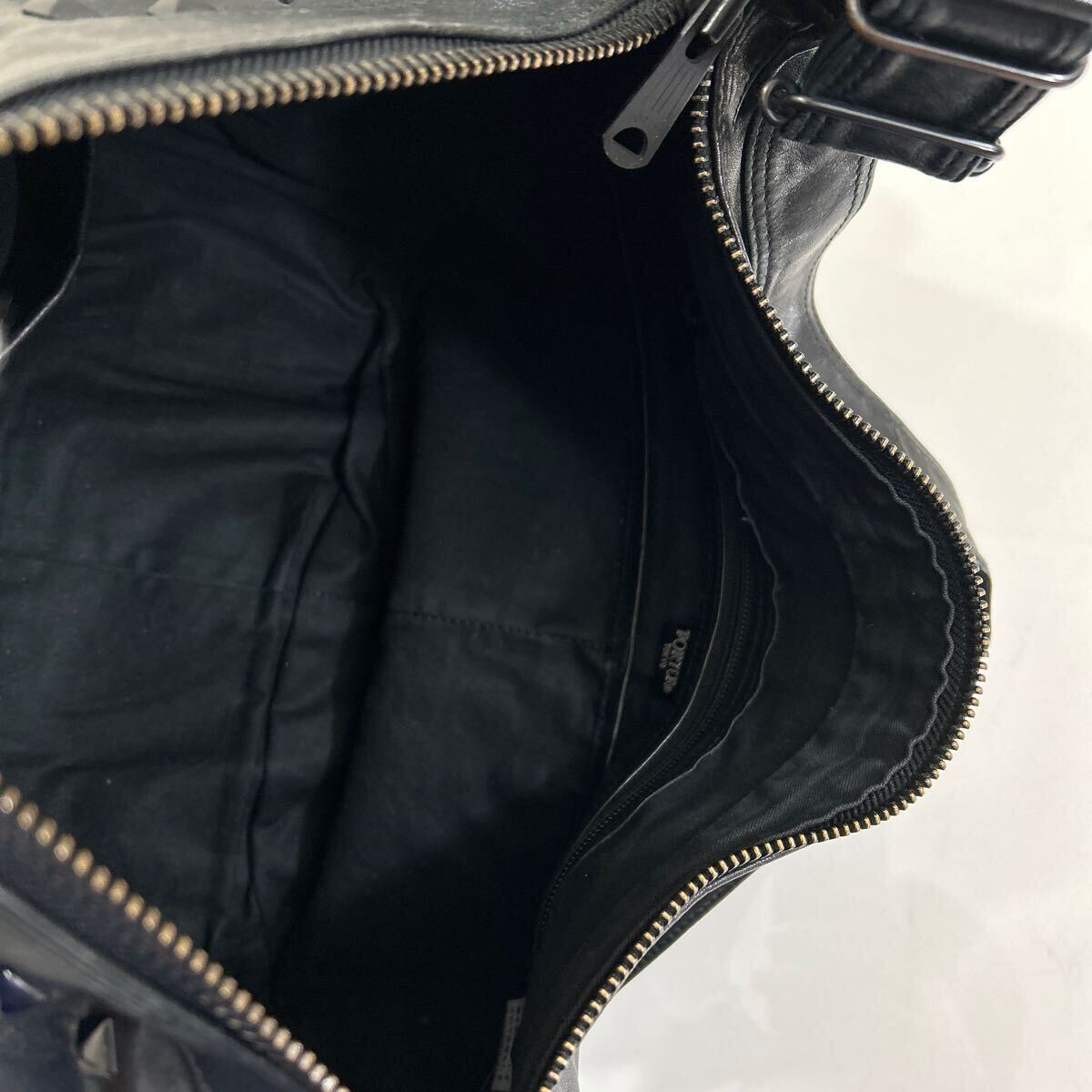 ポーター PORTER ZOZO コラボ レザー スタッズ ショルダーバッグ ポーター PORTER ZOZO コラボ レザー スタッズ ショルダーバッグ