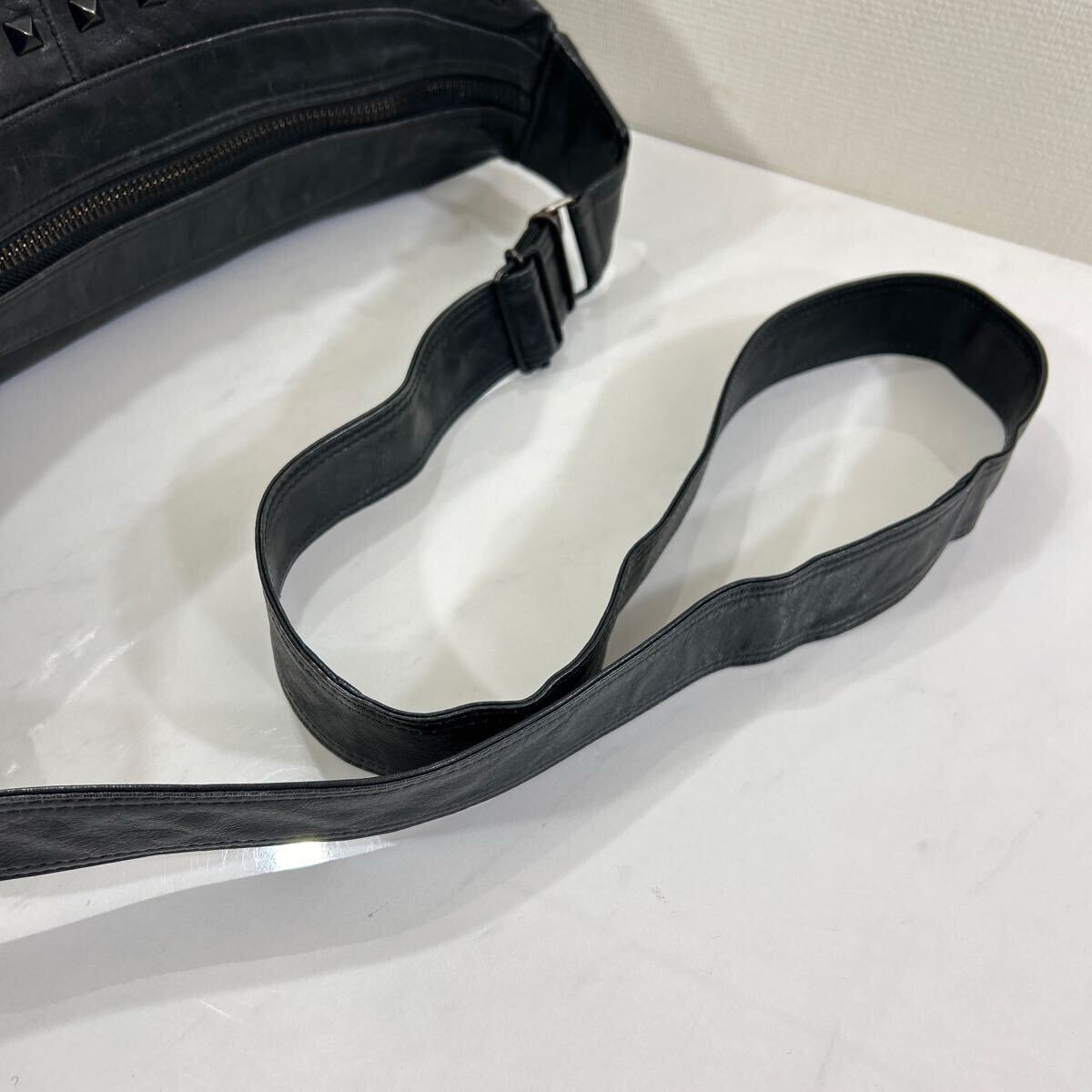ポーター PORTER ZOZO コラボ レザー スタッズ ショルダーバッグ ポーター PORTER ZOZO コラボ レザー スタッズ ショルダーバッグ