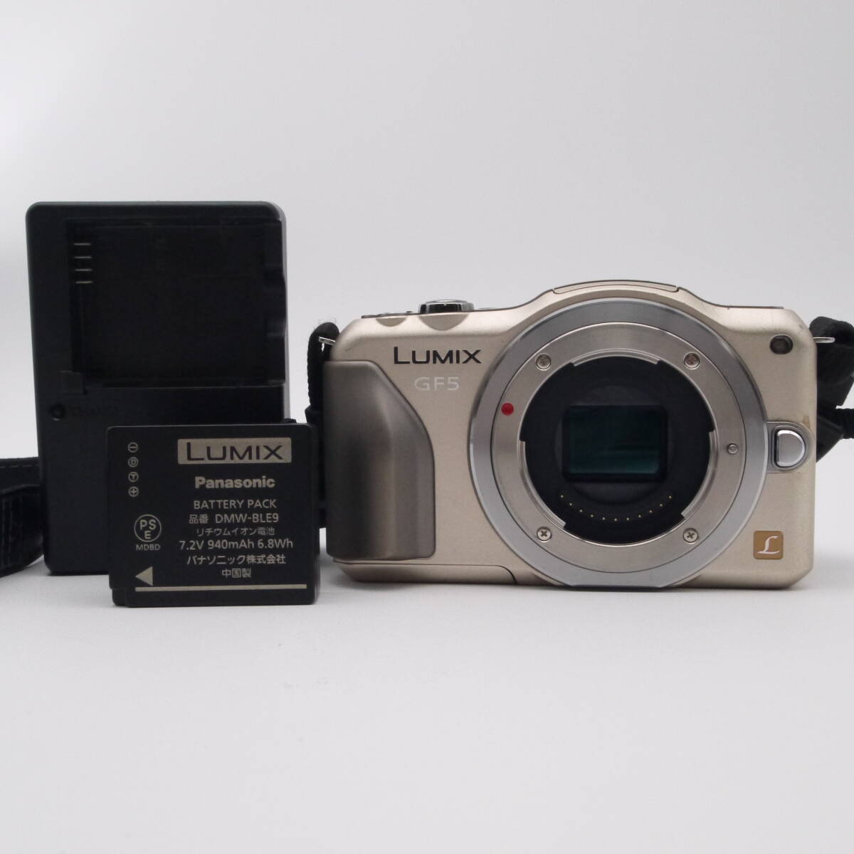 中古】Panasonic パナソニック LUMIX DMC-GF5 エスプリブラック