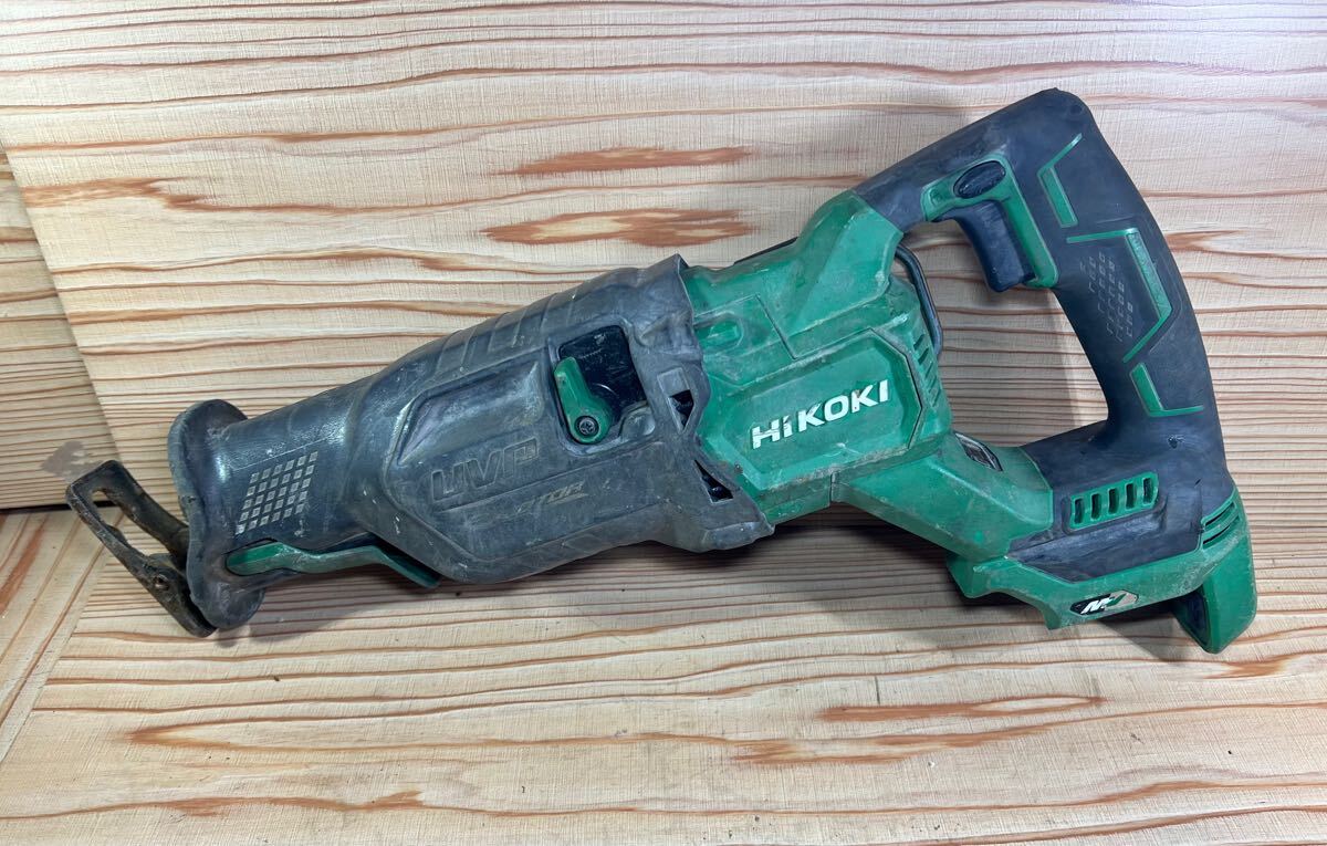 P1127-3. HiKOKI ハイコーキ 130mmコードレスセーバソー CR36DA DC36V 不動 点灯 本体のみ＊ジャンク
