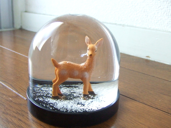 新品☆&K amsterdam☆ワンダーボールBambiバンビ　アンドケー アムステルダム小鹿wonder ballオランダ北歐シカ雪クリスマス動(dòng)物アニマルua