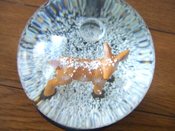 新品☆&K amsterdam☆ワンダーボールBambiバンビ　アンドケー アムステルダム小鹿wonder ballオランダ北歐シカ雪クリスマス動(dòng)物アニマルua