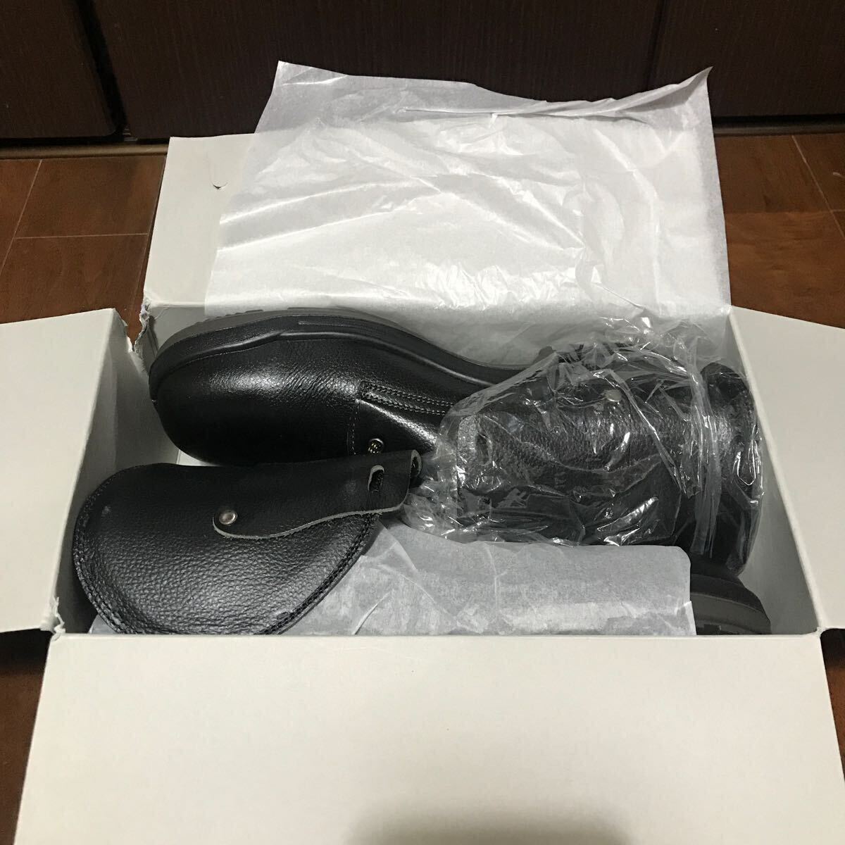 ミドリ安全 小指保護先芯入り 静電 安全靴 PCF210S 27.0CM+甲プロテクター_画像8