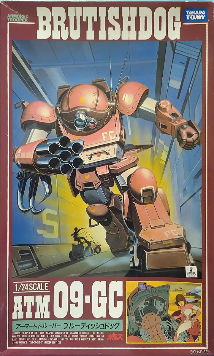 タカラトミー 1/24 装甲騎兵ボトムズ ブルーティッシュドッグ 未開封 ラスト レッドショルダー カスタム wave バンダイ バーコフ 1/20