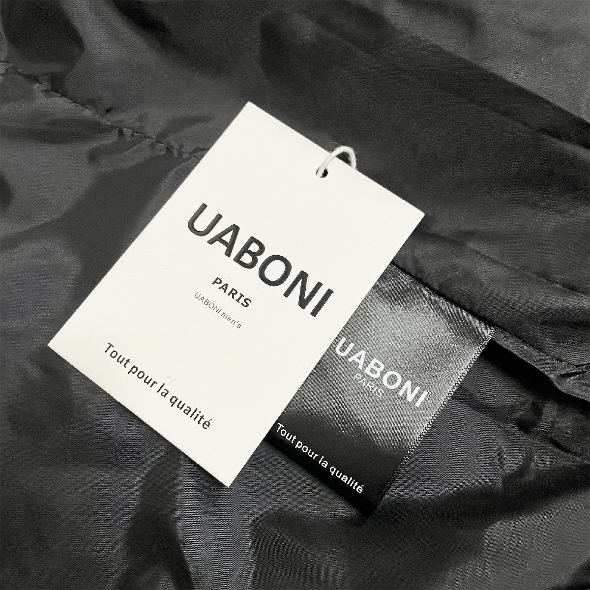 人気EU製＆定価10万◆UABONI*Paris*ダウンジャケット*ユアボニ*パリ発◆ダックダウン90％ 軽量 防寒防風 無地 カジュアル アウター 冬服2XL_画像9